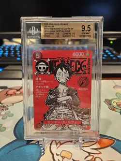 2025 One Piece Magazine Promo Vol 20 #ST21014 Monkey D. Luffy BGS 9.5 Gem Mint - Image 1