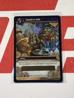 World of Warcraft TCG Landro’s Gift Wrathgate Loot Spectral Tiger Chance #1/3 - Image 1