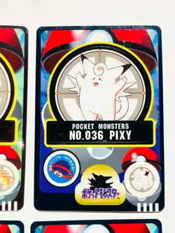 Pokemon Seal dass Card Lot 4 Sticker Game Very Rare From Japan BANDAI F/S - Image 3