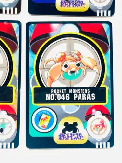 Pokemon Seal dass Card Lot 4 Sticker Game Very Rare From Japan BANDAI F/S - Image 5