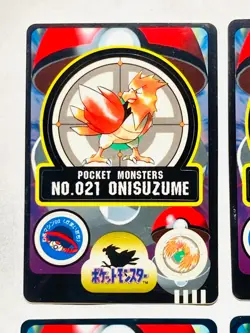 Pokemon Seal dass Card Lot 4 Sticker Game Very Rare From Japan BANDAI F/S - Image 2