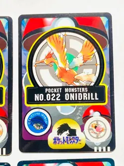 Pokemon Seal dass Card Lot 4 Sticker Game Very Rare From Japan BANDAI F/S - Image 3
