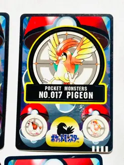 Pokemon Seal dass Card Lot 4 Sticker Game Very Rare From Japan BANDAI F/S - Image 3