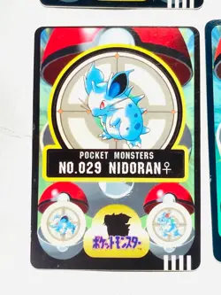 Pokemon Seal dass Card Lot 4 Sticker Game Very Rare From Japan BANDAI F/S - Image 4