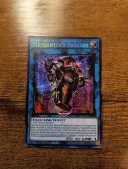 Fiendsmith's Requiem MP25-EN089 Prismatic Secret Rare 2025 Mega Pack Yugioh - Image 1