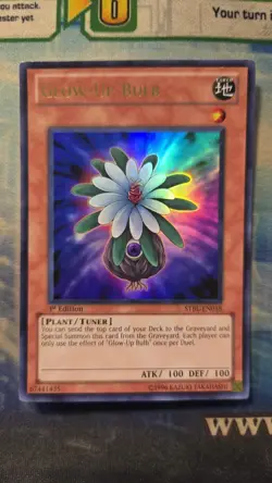 Yugioh Glow-Up Bulb STBL-EN018 1st Edition MP - Image 1