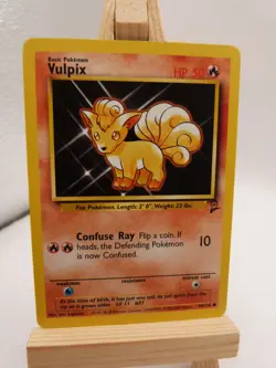 Pokemon Common Card : Vulpix 99/130 (Base Set 2) - Image 1