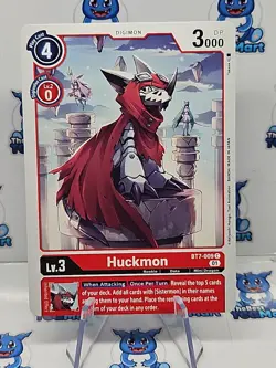 Digimon Card Game Huckmon BT7-009 C NM - Image 1