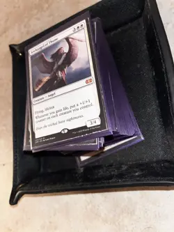 Magic the Gathering Cards (Two Complete Decks w/ Valet Tray) Sleeved And Mint - Image 2