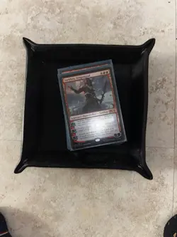 Magic the Gathering Cards (Two Complete Decks w/ Valet Tray) Sleeved And Mint - Image 4