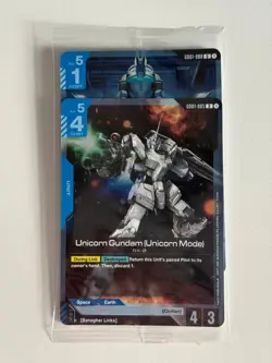 Gundam Card Game BKIT-01 Booster Kit Release Storage Box 01 GD01-005 GD01-088 - Image 2