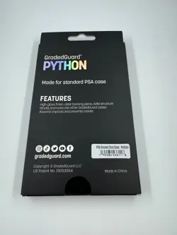 GradedGuard PSA Graded Card Case Guard Protector Python Limited Edition New - Image 2