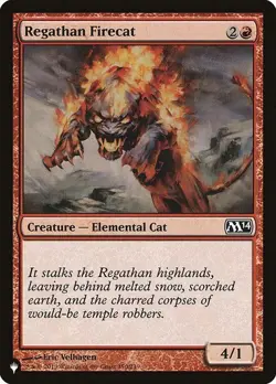 Regathan Firecat The List MTG Magic The Gathering - Image 1