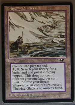 Thawing Glaciers - MTG - Alliances - Magic: The Gathering - Image 1