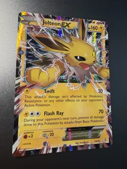 Pokemon Jolteon EX 28/83 Generations Ultra Rare Holo - Image 4