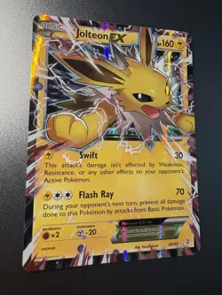 Pokemon Jolteon EX 28/83 Generations Ultra Rare Holo - Image 5