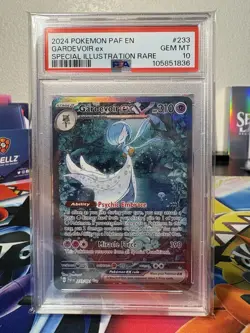 Pokemon 2024 SV Paldean Fates PAF en Gardevoir EX #233/091 PSA 10 - Image 1