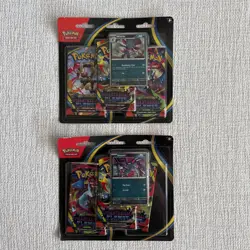 Pokemon Phantasmal Flames 3 Pack Blister Set Of 2 Weavile & Sneasel New Sealed - Image 1