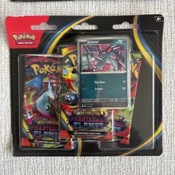 Pokemon Phantasmal Flames 3 Pack Blister Set Of 2 Weavile & Sneasel New Sealed - Image 3