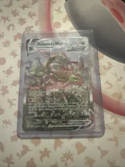 Pokemon Rayquaza VMAX Evolving Skies Secret Rare Alt Art Near Mint Condition - Image 1