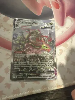 Pokemon Rayquaza VMAX Evolving Skies Secret Rare Alt Art Near Mint Condition - Image 2