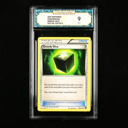 TQG 9 Mint 2016 Pokemon ENG Greedy Dice #XY-SS 102/114 U - Image 1