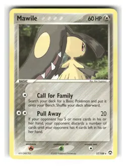 Mawile 17/108 Rare Power Keepers Pokemon Lightly Played - Image 1