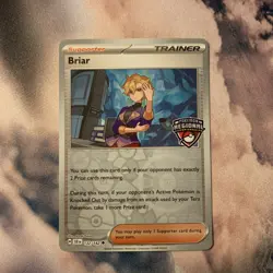 Pokemon TCG Briar 132/142 Regional Championships Promo - Image 3