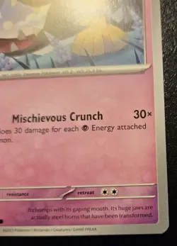 Mawile 089/197 Common Scarlet & Violet: Obsidian Flames Pokemon TCG - Image 5