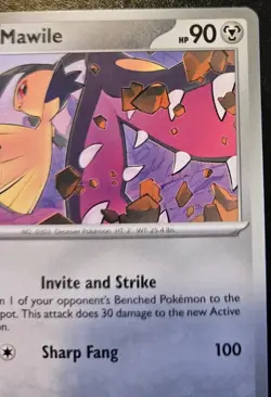 Mawile 112/162 Common Scarlet & Violet: Temporal Forces Pokemon TCG - Image 3
