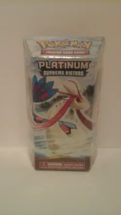 Pokemon Platinum Supreme Victors Overflow Theme Deck 2009 (Damaged Plastic Wrap) - Image 1