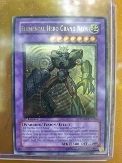 Konami Elemental Hero Grand Neos STON-EN035 Strike of Neos 1st Edition Fusion/E… - Image 1