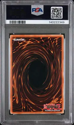 2008 Yu-Gi-Oh! Dark Red Enchanter PTDN 1st Edition Secret Rare PSA 9 - Image 2