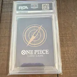 Namco One Piece CCG Monkey D. Luffy OP07-109 Super Rare Foil EN PSA Graded - Image 2