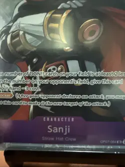 One Piece English- Sanji - OP07-064 SR - 500 Years in the Future - Image 3
