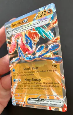 Greninja ex 106/167 Twilight Masquerade ULTRA RARE HOLO Pokemon Card Near Mint - Image 4