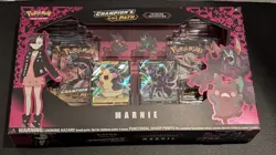 Pokemon TCG Champion's Path Premium Collection Marnie Imperfections See Photos - Image 2