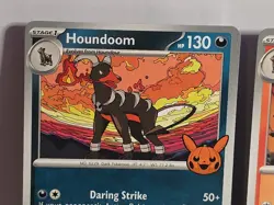 Stamped Houndoom Collection Lot 3 Cards , 1 Holo 2 Non-Holo Pokemon TCG NM - Image 5
