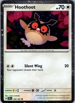 Hoothoot - 126 (Cosmos Holo) Promo Miscellaneous Cards & Products 126/162 NM - Image 1