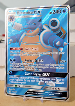 Blastoise GX SM189 Jumbo Holo Pokemon Card - Black Star Promo - Oversized - Image 2
