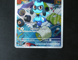 Pokemon Card TCG - Riolu 215/198 Scarlet & Violet Base Illustration Rare - LP ⭐ - Image 3