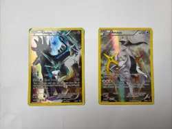 Arceus And Dialga Black Star Promo Cards Xy83, Xy 77 HP Condition - Image 1