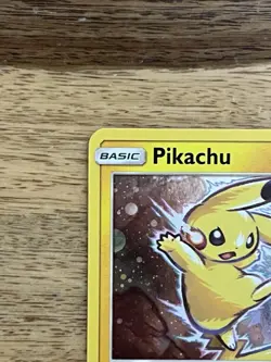 Pokemon Sun & Moon Black Star Promo Card Pikachu SM206 Holo Foil TCG - Image 2