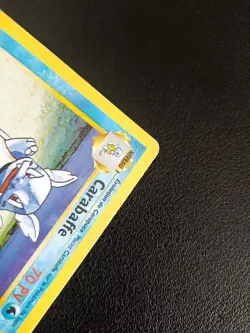 Carte Pokemon Carabaffe 42/102 Edition 1 Set de Base Wizards FR - Image 2