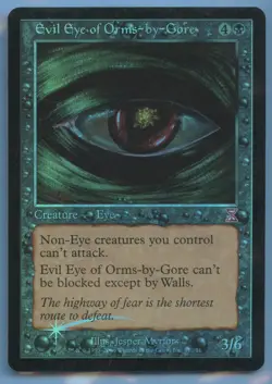 MTG: Time Spiral - TimeShifted: Evil Eye of Orms-by-Gore: FOIL - Image 1
