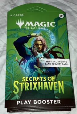 2026 Magic the Gathering Secrets of Strixhaven Play Booster Packs - Lot of 4 - Image 2