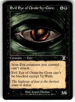 Evil Eye of Orms-by-Gore - Timeshifted: #42, Magic: The Gathering MTG LP - Image 1