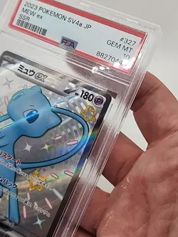 Mew Ex 327/190 PSA 10 Japanese Pokemon sv4a SSR Graded Slab *CCGHouse* - Image 5