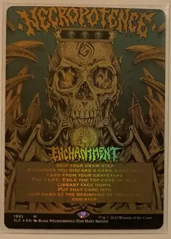 Necropotence - FOIL Secret Lair 30th Anniversary Countdown Kit - NM - Image 1