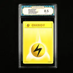 TQG 8.5 NM-MT+ 2016 Pokemon ENG Lightning Energy #XY-Ev 94/108 C - Image 1